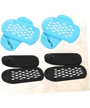 Ipetboom Moisturizing Sock 2 Pairs Socks for Woman Moisturizing Spa Socks Womans Socks Women s Feet Moisturizer Socks Womens Socks Gel Socks for Women Overnight Foot Women's Nursing Socks - Buy Online on GoSupps.com