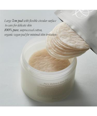 DUEM Pure Balance Peel Pad - Gentle Exfoliation for Smoother Skin | Suitable for All Skin Types | Korean Skincare | 50 Pads - International Shipping Available - Buy Online on GoSupps.com