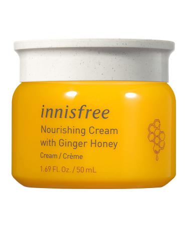 innisfree Ginger Honey Nourishing Cream Face Moisturizer Treatment  1.69 Fl Oz (Pack of 1)