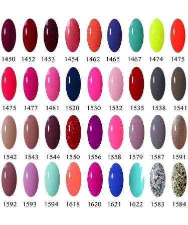 Vishine Gelpolish UV LED Soak Off Varnish Color Gel Nail Polish Manicure Salon Grey(1441) - Buy Online on GoSupps.com