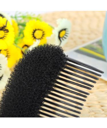 2-Piece Foam Insert Comb - Hair Base Styling Tool for Volume & Extensions | Black Hair Accessories - Buy Online on GoSupps.com