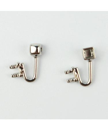 SBTRKT 100pcs Eyeglass Nose Pad Arms | Stainless Steel Repair Parts for Eyewear | 50 Pairs - Buy Online on GoSupps.com