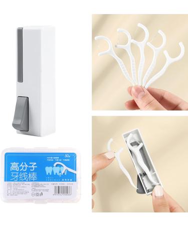 Automatic Dental Floss Storage Box | Travel Toothpick Holder & Oral Hygiene Case - Buy Online on GoSupps.com