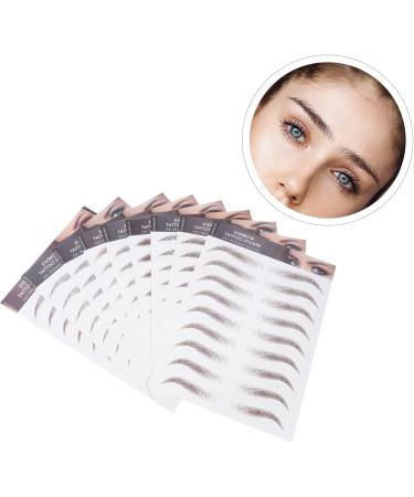 Didiseaon 27 Sheets Imitation Eco Eyebrow Sticker Eyebrow Stickers Imitation Eyebrow 6d Hair-like Eyebrows Stickers Eyebrow Transfer Stickers Eyebrow Tool Makeup Brow Sticker 21.5X14.5cmx3pcs Brownx3pcs - Buy Online on GoSupps.com