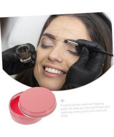 WOFASHPURET Eyebrow Makeup Drawing Paste Brow Mapping Paste Eyebrow Cream Black Can Boxed Miss Auxiliary Tool 5x5cm As Shown 1 - Buy Online on GoSupps.com