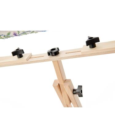 Frank A. Edmunds Sticher's Wonder! Adjustable Craft Stand with Split Rail Scroll Frame  6115 - Buy Online on GoSupps.com