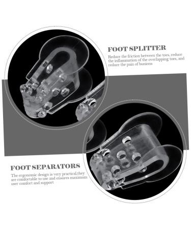 GLEAVI 4 Pairs Foot Separator & Bunion Care Tools - Overlapping Foot Adjusters for Women - International Shipping Available - Buy Online on GoSupps.com