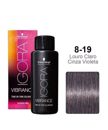 Buy Schwarzkopf Igora Royal Vibrance Tone on Tone Color 8-19 - Alcohol-Free 60ml | International Shipping Available - Buy Online on GoSupps.com