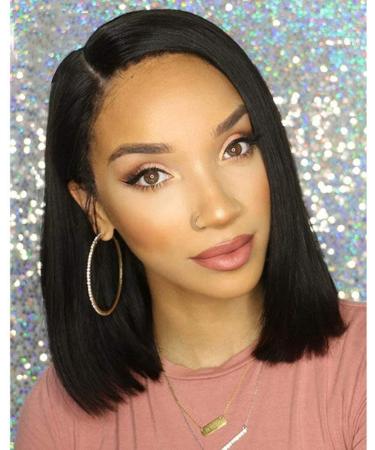 Shop Saupa Real Hair Short Wigs for Women - Brazilian Smooth Natural Black Wigs - Premium Human Hair for All Occasions - Buy Online on GoSupps.com