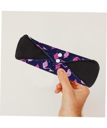 Reusable Bamboo Charcoal Menstrual Pads Set for Women & Men, Feminine Napkin Accesorios para Mujer - Size 3, Convenient & Portable Household Napkins - Always Pads Alternative - Buy Online on GoSupps.com