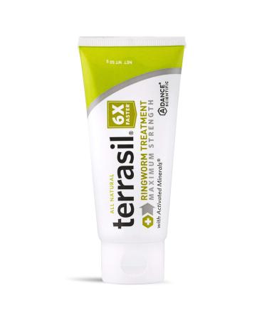 terrasil Ringworm Treatment MAX - 6X Faster Patented Natural Anti-Fungal Ointment for Itching Burning Pain Inflammation & Ringworm Infection (50 gram) - Buy Online on GoSupps.com