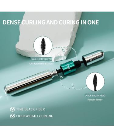 2 in 1 mascara volume and length 5x Longer Waterproof Lash Cosmetics mascara for Natural Lengthening No Clumping lash princess mascara (2Pcs) - Buy Online on GoSupps.com