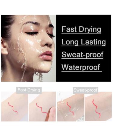 evpct Colored Winged Eyeliners Stamp 4 in 1 Set | Waterproof Eye Liners for Women in Green, Coral, Pink, Yellow, Orange | Wingliner Liquid Eyeliner Colorful Set - Buy Online on GoSupps.com