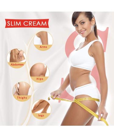 Professional Body Massage Cream - Natural Cellulite Slimming & Firming Cream for Waist Belly & Buttocks - Fast Fat Burning Formula for Men & Women (60ml) - Buy Online on GoSupps.com