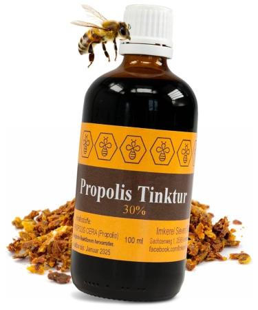 Nordbienchen 100ml propolis tincture with 30% propolis from our own beekeeping - propolis drop bees propolis extract - propolist tincture - beekeeping quality 100 ml (1 Pack) - Buy Online on GoSupps.com