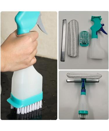 4-in-1 Scraper Brush Spray and Brush Multifunctional Scraper Brush Sprayand Brush Multifunction Window Cleaner Tool Double-Sided Window Cleaning Scraper Glass Mirror Brush (2*PCS) - Buy Online on GoSupps.com