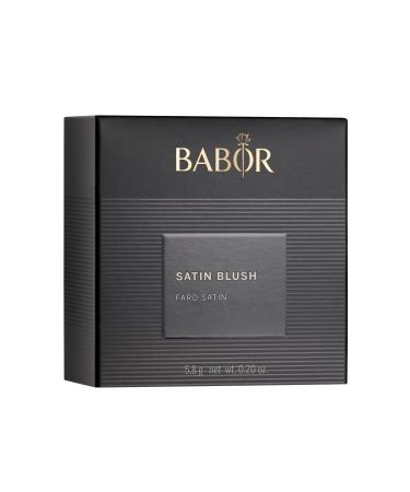 Babor Satin Blush - Compact Blush Powder with Shimmer for Natural Glow | 5.8g 02 Rose - Silky Soft Texture | International Shipping Available - Buy Online on GoSupps.com