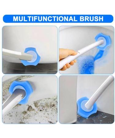 Schwamm Disposable Toilet Cleaning System Disposable Toilet Flushable Refill Brush Flushable Refills - 50 Refills Durable Easy Install Easy to Use - Buy Online on GoSupps.com