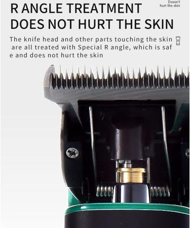 Pro Hair Clipper - Professional Electric Hair Clipper with Long Battery Life & LCD Display - High Power Shaving Tool - Black - Buy Online on GoSupps.com