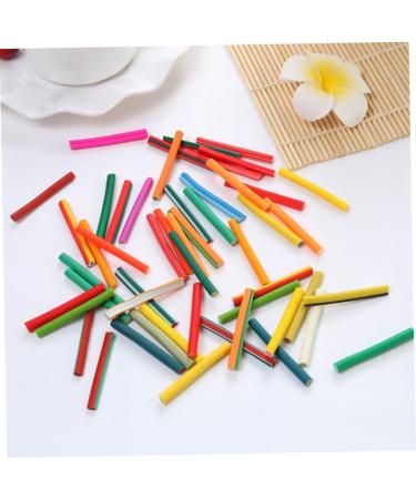 Pack Of 50 Cute Nail Art Canes Sticks Manicure Canes 3D Fruit Pattern Slices Perfect For Diy Crafts Cellphone Decoration Nail Art Decoration(Fruit) - Buy Online on GoSupps.com