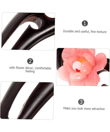 FRCOLOR chopsticks decor hair jewelry hair clips for girls Chinese hair accessories for women hair stick for women flower hair stick long hair chopstick women's Hairpin Ebony Costume - Buy Online on GoSupps.com
