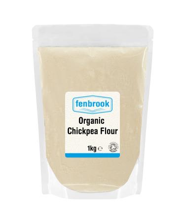 Organic Chickpea Flour 1kg | Certified Organic by Fenbrook Organic