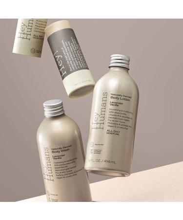 Buy HEY HUMANS Lavender Vanilla Body Wash - 14 fl oz | International Shipping Available - Buy Online on GoSupps.com