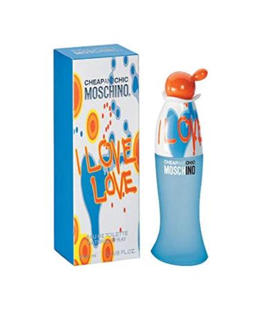 I Love Love By MOSCHINO FOR WOMEN 3.4 fl oz Eau De Toilette Spray