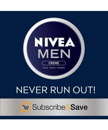 Nivea Men Creme 5.3 oz | Moisturizing Face & Body Cream for Men - Buy Online on GoSupps.com