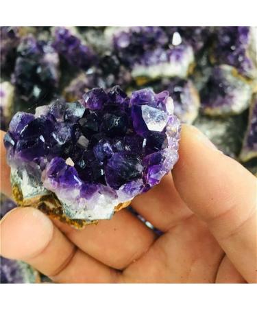 Crystal 100g raw Natural Amethyst Quartz Crystal Gemstone Reiki Crystal Cluster Specimen Home Decoration Madagascar - Buy Online on GoSupps.com