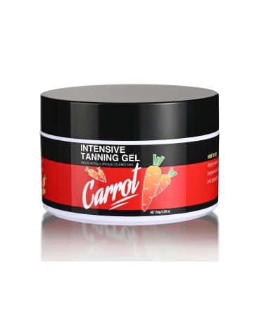 Carotene Tanning Gel Haute Beauty Shine Brown Tanning Gel - Get a Radiant Glow with this Carrot Tanning Gel Intensive Carotene Tanning Gel for Accelerated Outdoor Sun Tan