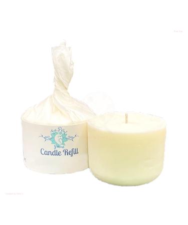 Sunwashed Candle Refill for 8oz Refillable Candle Handmade Plant Based All Natural Zero Waste