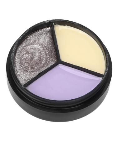 Gel nail polish cream 3 colors Christmas party safe elegant delicate nail painting for the salon #10 soy milk white-Flash Star Silver-Sweet