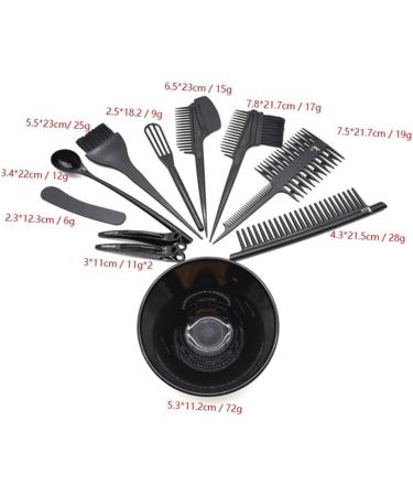 FRCOLOR 1 Set Hair Dye Set Dyeing Hair Dye Set for Dyeing Hair in Salon Hair Dye Brush Hair Dye Brush Hair Dye Tools Colour Set for Hair Dye Suite - Buy Online on GoSupps.com