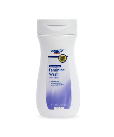 Equate - Feminine Wash Sensitive Skin Soft Petal 9 oz (Compare to Summer's Eve)