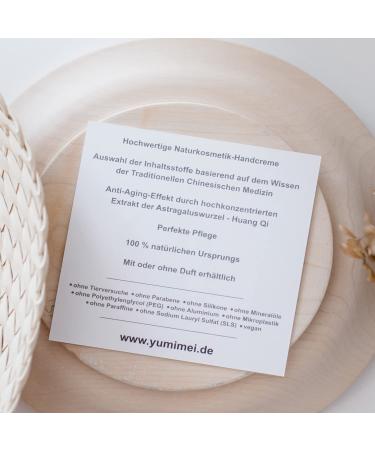 Yumimei Natural Night Hand Cream - Anti-Aging Organic Lemongrass - 100ml | Traditional Chinese Medicine - Buy Online on GoSupps.com