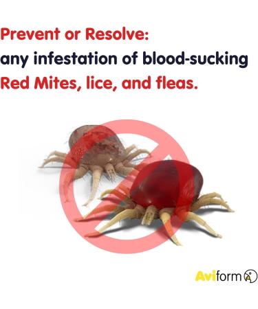 AVI-MITE Red Mite Liquid for Cage & Aviary Birds - Simply add to drinking water (50ml) - Buy Online on GoSupps.com