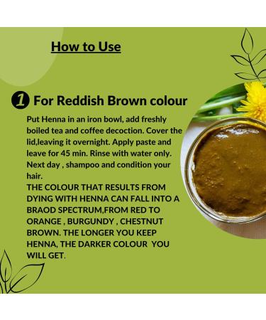 Mi Nature Henna Powder 227g - 100% Pure Natural Hair Dye from Rajasthan, India - Buy Online on GoSupps.com