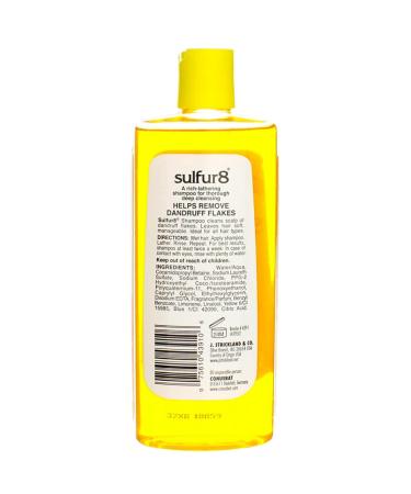 Buy Sulfur 8 Deep Cleaning Shampoo for Dandruff - 7.5 oz (Pack of 2) | Fast International Shipping - Buy Online on GoSupps.com