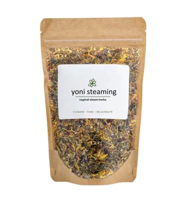 Yoni Steaming Herbs (5 Steams) | Cleansing + Gentle Formula | Formulated by Trained Herbalist | USDA Organic Vaginal Steam V-Steam Yoni Steaming Herbs | V Steam Kit