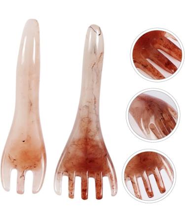 Beavorty 2-in-1 Massage Brush & Scratching Tools | Trigger Point Comb & Gua Sha for Beauty Salons - International Shipping Available - Buy Online on GoSupps.com