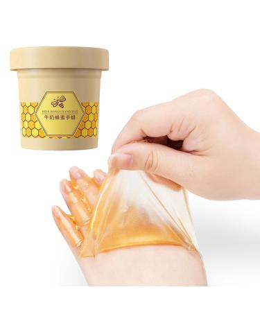 Rubu22a Very Dry Hand Cream 300g - Organic Hand Lotion Moisturizer Hand Mask - Milk & Honey - Hand Care 97% Natural Ingredients (1)