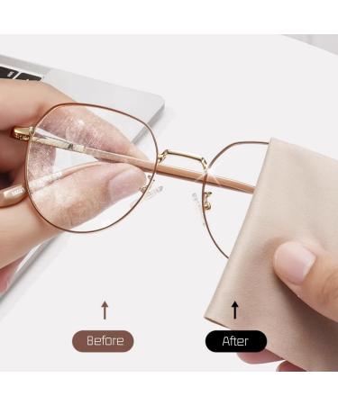 Microfiber Cleaning Cloths for Glasses Cameras & Screens - 5pcs 10 Colors | Lens Cleaning Wipes - Buy Online on GoSupps.com