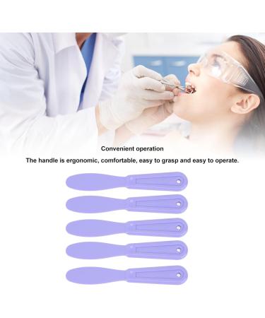 Verdant Touch Toothbrush Spatula Set - 5 Pack Mixing Knife for Alginate Impressions - Purple | International Shipping - Buy Online on GoSupps.com