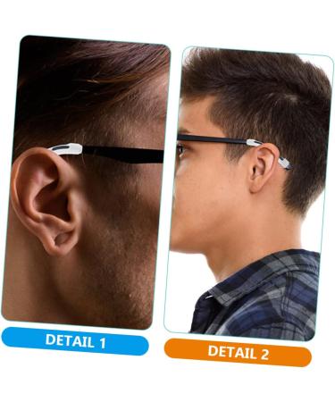 FOMIYES 20 Pairs Silicone Ear Grips for Glasses - Anti-Skid Support Hooks & Retainers in Assorted Colors | Perfect Glasses Accessories - Buy Online on GoSupps.com