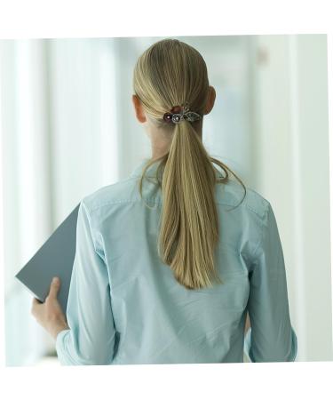 hair clips for girls hair barrettes thick hair clips large hair clips girls barrettes for hair barrettes for thick hair ponytail clip copper wire hair accessories wedding bride - Buy Online on GoSupps.com