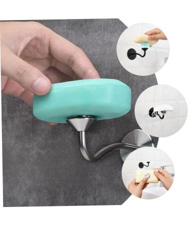 Ciieeo 8 Pcs Soap Draining Holder Kitchen Accessories Kitchen Accesories Magnetic Soap Holder Shower Soap Holder Kitchen Soap Stand Caps Self Draining Soap Holder Soap Support Liquid Tray - Buy Online on GoSupps.com