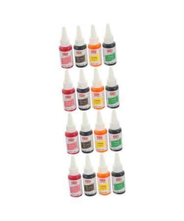 4pcs 4 Food Coloring Cake Decorations Cake Kit Cookie Decorating Cake Decorating Christmas Decor Cake Baking Supplies Brown Decor Food Dye Chocolate Tool Syrup Assorted Colorx4pcs 3x9.7cmx4pcs