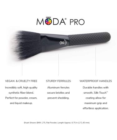 M DA PRO 13PC Wrap Kit - Professional Black Makeup Brush Set for Flawless Application - Buy Online on GoSupps.com