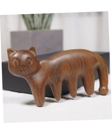 Frcolor 2-St ck K tchen Massagenkamm | Breitzahn-Haar-Massagekamm aus Sandelholz | Ideal f r Kopfhautmassage & ganzk rperliche Anwendung | Perfekt f r Reisen - Buy Online on GoSupps.com